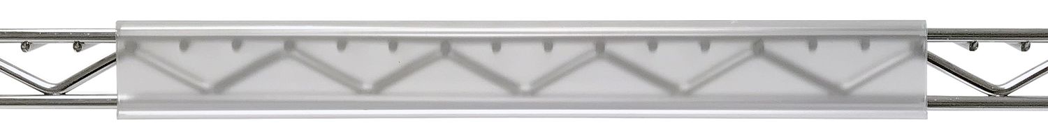 Label Holders for wire shelving, Part Number: LH12C - 12&quot; label holder for wire shelf