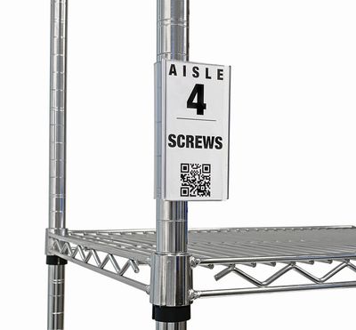 Post Label holder