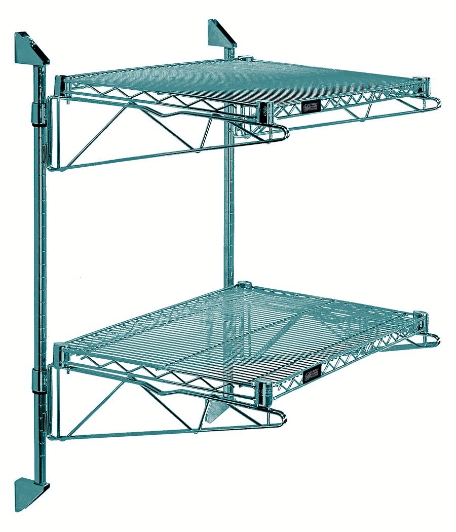 34&quot; Post Wall Mount Cantilever Kit - Green Epoxy