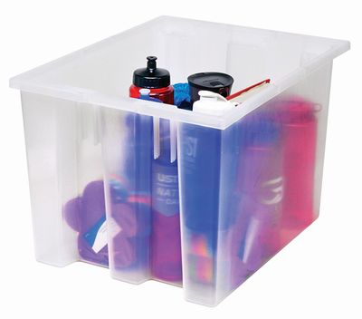 SNT Clear-View Stack and Nest totes SNT Clear-View Stack and Nest totes