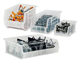 Ultra Stack and Hang Clear-View bins