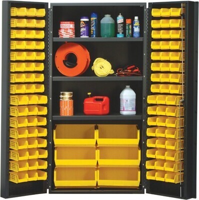 14ga HD Steel Cabinets with bins