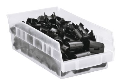 4" high Shelf Clear-View bins