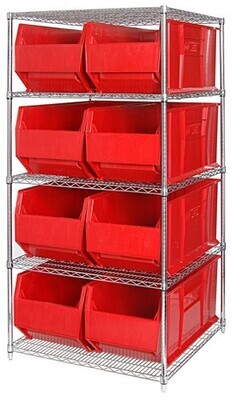 HULK bin shelving systems