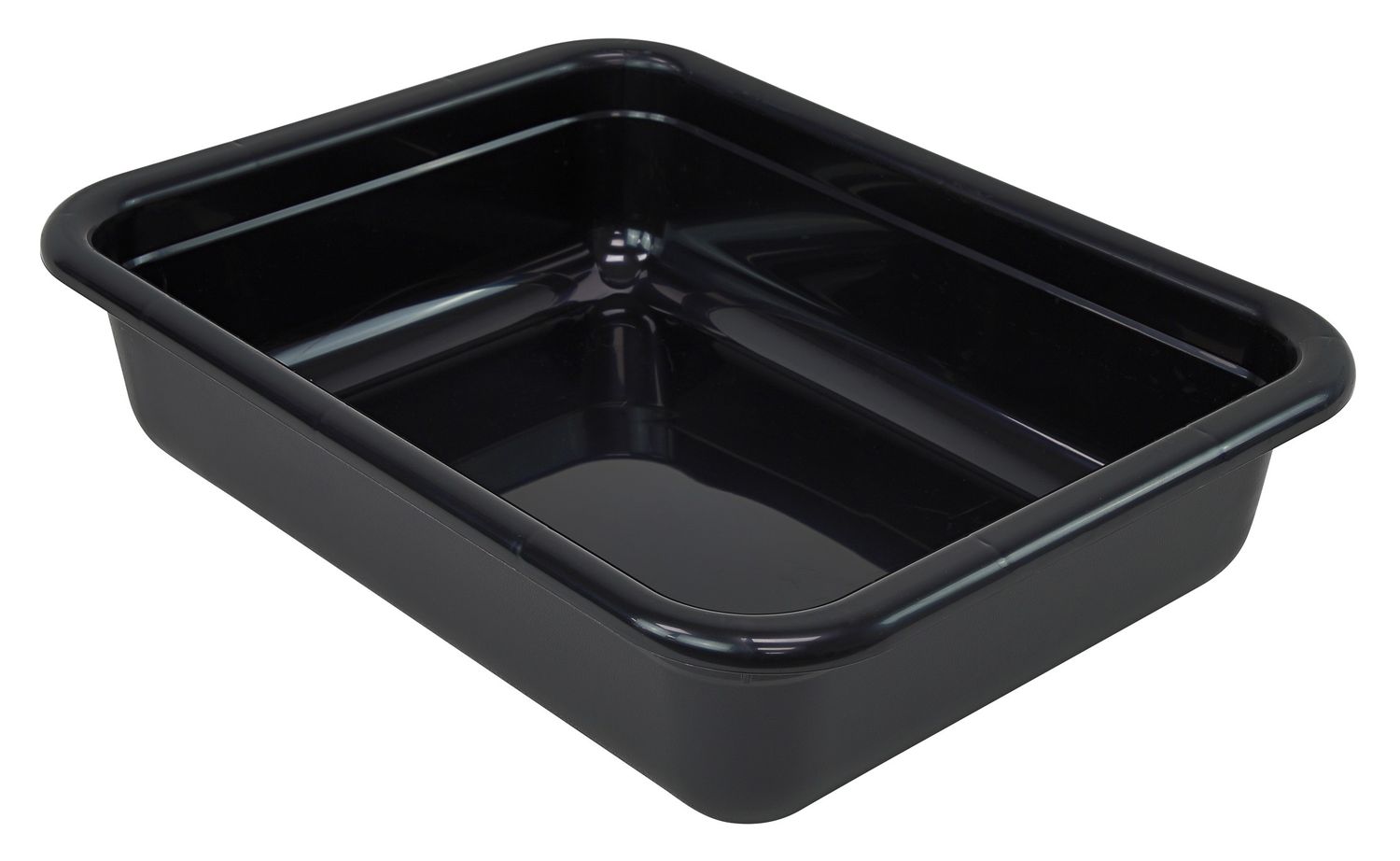 FSB-22175 - 22x17x5" Flat Bottom Tray, Colour: Black