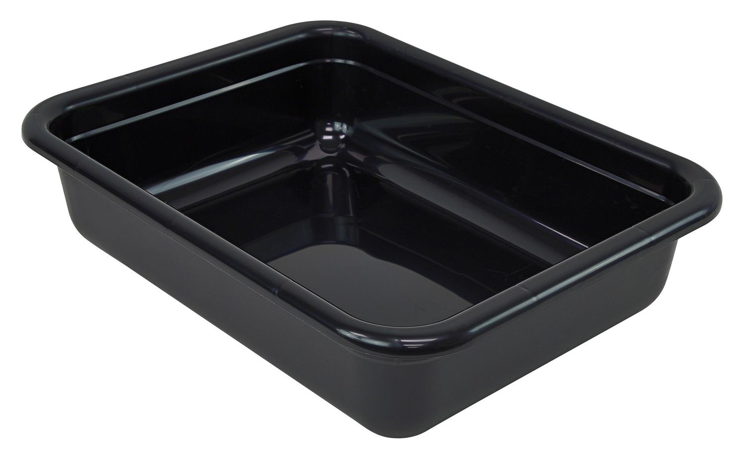 FSB-22175 - 22x17x5" Flat Bottom Tray, Colour: Black
