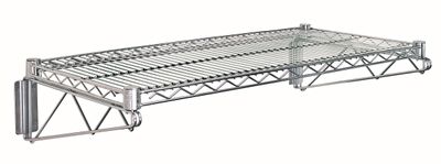 Single wall mount Cantilever kit Chrome