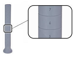 Millenia Polymer Shelving Post