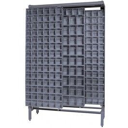 QS-305306-52 - Tip-Out bin Sliding display unit