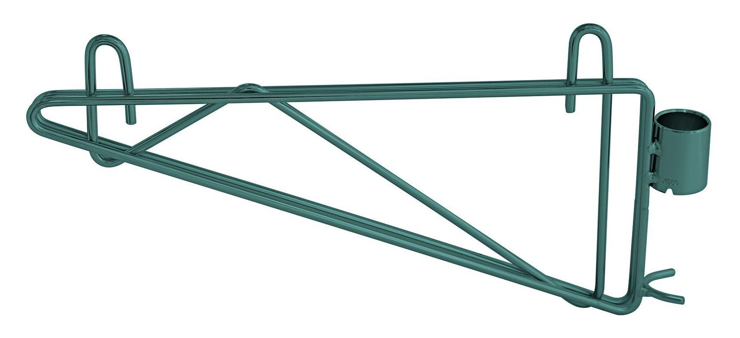 Post Mount Cantilever Bracket Green Epoxy (1 Pair), Part Number: CB12P - 12" Green