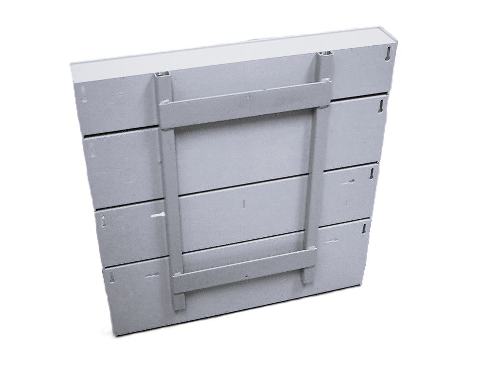 QTF22 - 22" Tip-Out bin wall frame