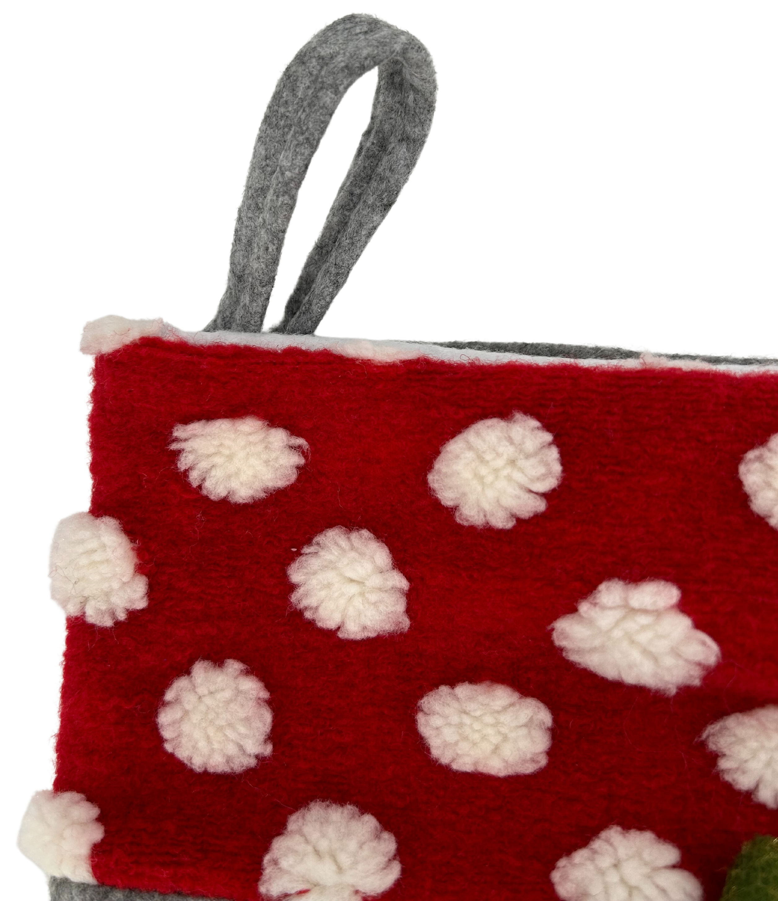 Weihnachtsstrümpfe mit Wichteln | 45 cm H | 3er Set