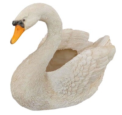 Pflanzentopf Schwan | Polyresin Entzückender Schwanen-Pflanztopf: Elegante Dekoration mit einem Hauch Natur (28 cm B)
Verschönern Sie Ihren Innen- oder Außenbereich mit diesem bezaubernden Schwanen-Pflanztopf aus robustem Polyresin und verleihen Sie Ihrem Zuhause einen Hauch von Eleganz und natürlichem Charme.
Eigenschaften:
Elegantes Schwanen-Design: Der detailliert gearbeitete Schwan mit seinem langen Hals und den anmutigen Flügeln bringt einen Hauch märchenhafter Verzauberung in Ihr Dekor.
Vielseitiger Pflanztopf: Dieses charmante Stück kann zur Bepflanzung mit Blumen und Kräutern verwendet werden oder als dekoratives Element mit künstlichen Pflanzen oder als Stifthalter dienen.
Robuste Polyresin-Konstruktion: Gefertigt aus witterungsbeständigem Polyresin, eignet sich dieser Pflanztopf sowohl für den Innen- als auch für den Außenbereich und ist somit eine vielseitige Ergänzung für Ihr Zuhause.
Kompakte Größe: Mit einer Breite von 28 cm und einer Höhe von 23 cm eignet sich dieser Pflanztopf ideal für die Platzierung auf Fensterbänken, Regalen oder kleinen Gartenecken.
Leicht und tragbar: Mit einem Gewicht von ca. 1 kg lässt sich dieser Pflanztopf leicht bewegen und nach Belieben umpositionieren.
Keywords: Schwanen-Pflanztopf, Blumentopf, Polyresin-Pflanztopf, Elegante Dekoration, Natürlicher Akzent, Innenraum-Pflanztopf, Außenraum-Pflanztopf, Blumen, Kräuter, Künstliche Pflanzen, Stifthalter, Witterungsbeständig, Kompakt, Märchenhaftes Design, Detaillierte Skulptur.
Marke: abc HOME