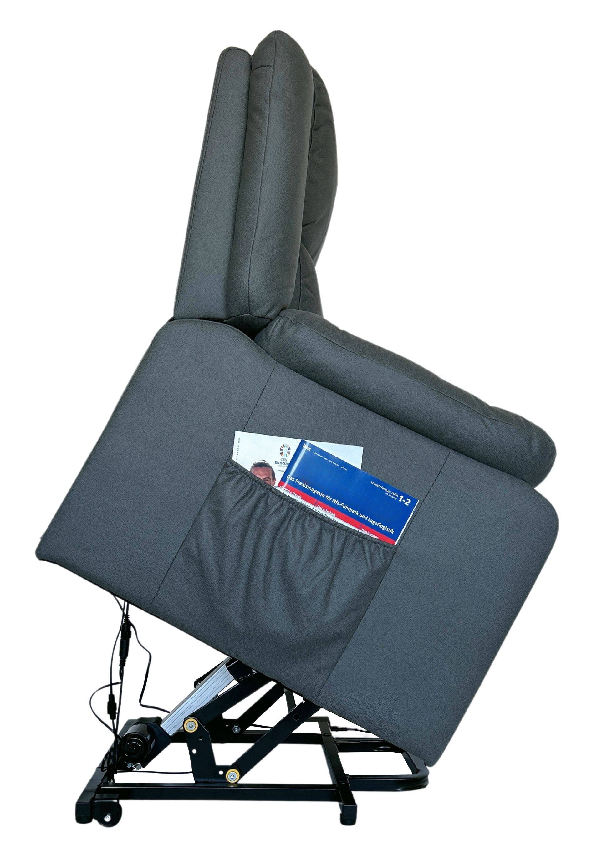 Sessel | Textilstoff | Fernbedienung | Massage | Aufstehfunktion | Liegefunktion | Heizfunktion