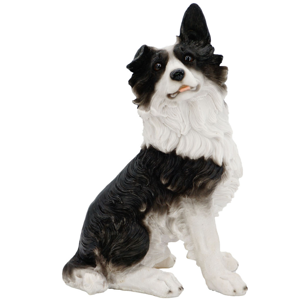 Dekofigur Hund | Border Collie | 35 cm H