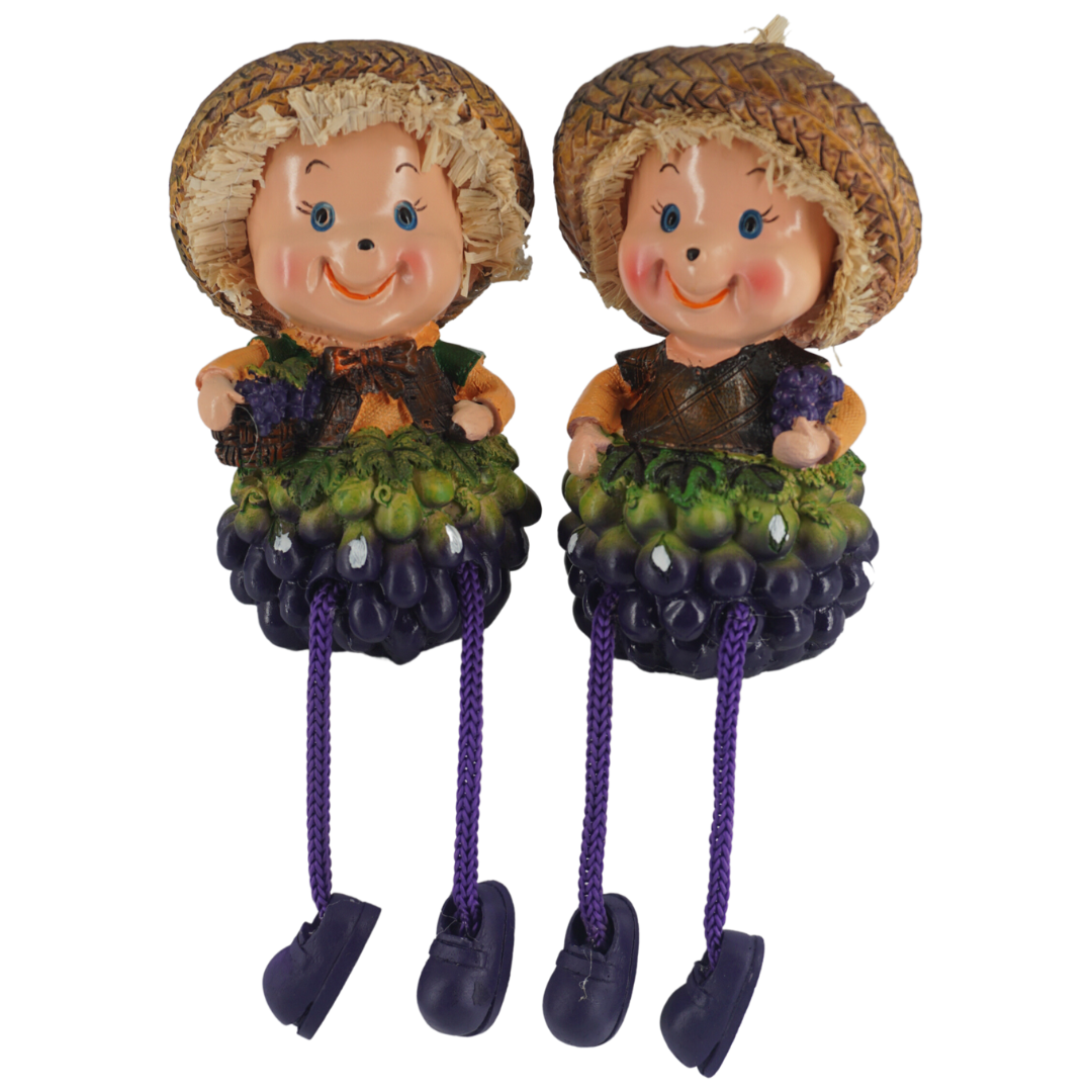 Kantenhocker Wichtelkinder | Polyresin | 2er Set