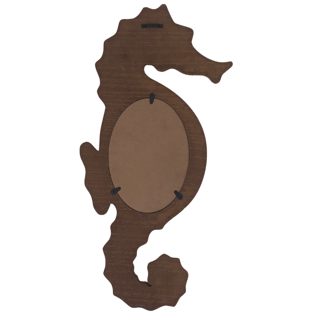 Wandspiegel Seepferdchen |  60 cm H