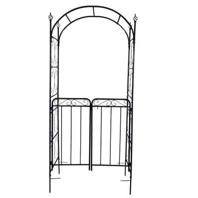 Gartentor & Rosenbogen | 2in1 | mit Erdspießen | 217 cm H Gartentor & Rosenbogen | 2in1 | mit Erdspießen | 217 cm H
