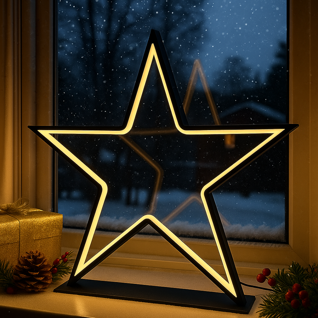 Stern | Fensterdeko | LEDs | elektrisch