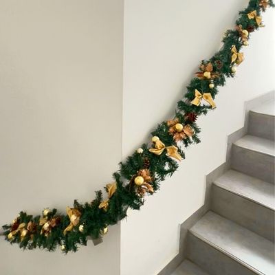Girlande Tannen-Optik | Weihnachten | 30 LEDs | Flackereffekt | Batterie | 294 cm Girlande Tannen-Optik | Weihnachten | 30 LEDs | Flackereffekt | Batterie | 294 cm