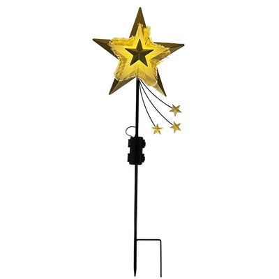 Gartenstecker Stern | Weihnachten | LED | Batteriebetrieben | Timer-Funktion | 72 cm H Gartenstecker Stern | Weihnachten | LED | Batteriebetrieben | Timer-Funktion | 72 cm H