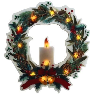 Selbsthaftende Fensterdeko | Batteriebetrieben | LEDs | Timer-Funktion Selbsthaftende Fensterdeko | Batteriebetrieben | LEDs | Timer-Funktion