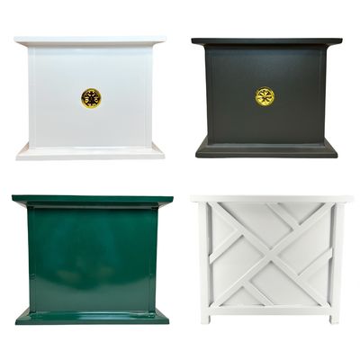 Pflanzkübel | pulverbeschichtet | Gummifüße | 49 cm B Pflanzkübel | pulverbeschichtet | Gummifüße | 49 cm B