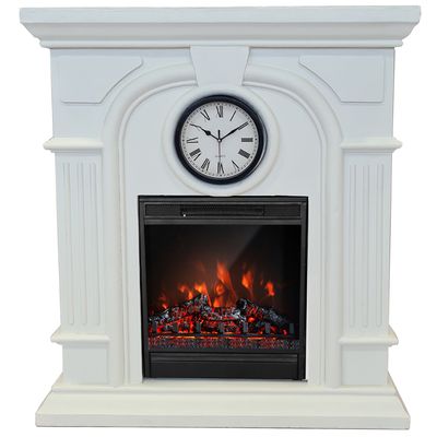 Romantischer Elektrokamin im klassischen Stil und mit Heizfunktion | Für entspannte Stunden