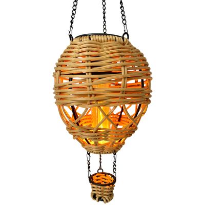 Solar Heißluftballon | LEDs | Solarpanel | Lichtsensor | Flammeneffekt