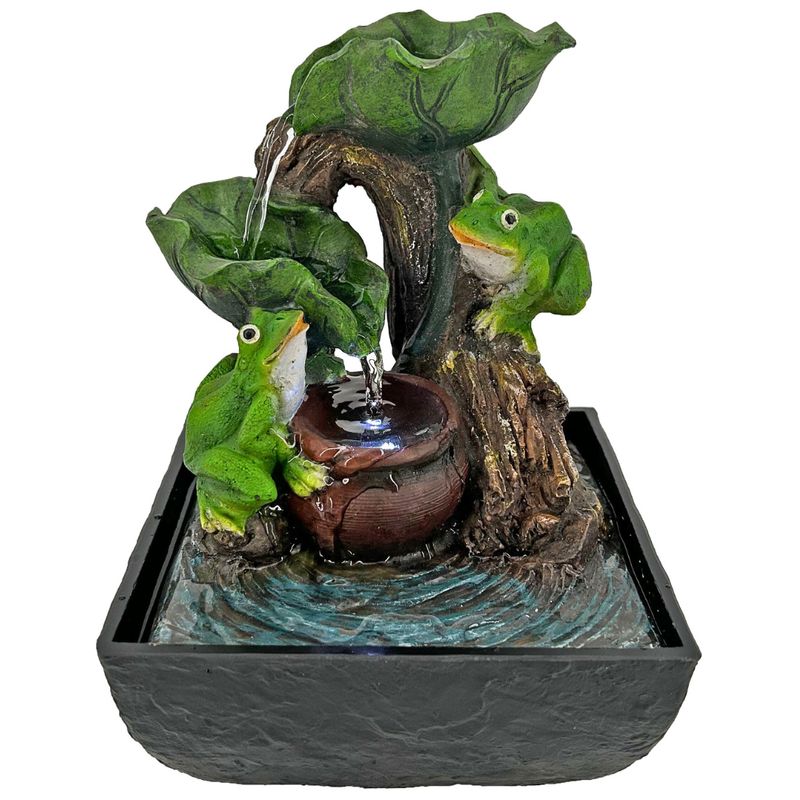 Zimmerbrunnen Frösche | LED Zimmerbrunnen Frösche | LED