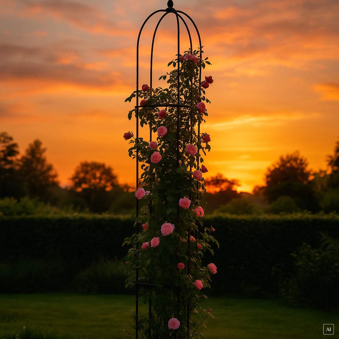 Rankhilfe Obelisk | 240 cm H
