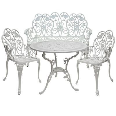 Gartenmöbel | Gartentisch | Gartenstuhl | Gartenbank |  Aluminiumguss | Jugendstil