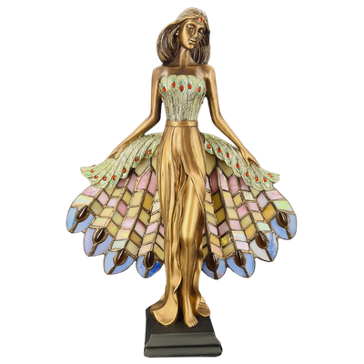 Leuchte im Tiffany-Stil Dame