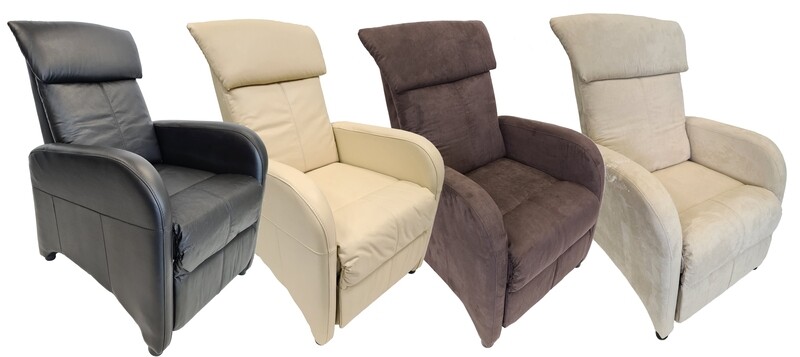 Sessel | Liegefunktion | optional: Massage Entspannen Sie in ultimativem Komfort mit dem abc HOME Relaxsessel (110 cm H)!
Komfortable Liegefunktion: Der Sessel bietet eine bequeme Liegeposition, die manuell verstellbar ist und für entspannende Momente sorgt.
Optionale Vibrationsmassage: Genießen Sie optionale Vibrationsmassagefunktionen (bei Modellen 25507, 25650, 25651 & 25751), die per Fernbedienung bequem steuerbar sind und für zusätzliche Entspannung sorgen.
Hochwertige Materialien: Die Modelle 25506, 25508 & 25750 sind aus weichem Polyurethan gefertigt, während die Modelle 25507, 25650, 25651 & 25751 mit atmungsaktiver Mikrofaser bezogen sind und für langanhaltenden Komfort sorgen.
Robuste Konstruktion: Der stabile Metallrahmen garantiert eine hohe Tragfähigkeit (bis zu 120 kg) und Langlebigkeit.
Praktische Details: Die Maße des Sessels betragen 73 cm T x 90 B x 110 cm H. Die Sitzhöhe beträgt 50 cm, die Sitztiefe 58 cm und die Sitzbreite 52 cm.
Spezifikationen:
Marke: abc HOME
Farbe: Braun
Maße: 73 cm T x 90 B x 110 cm H
Sitzhöhe: 50 cm
Sitztiefe: 58 cm
Sitzbreite: 52 cm
Max. Belastbarkeit: 120 kg
Funktionen (25506, 25508 & 25750):
Liegefunktion (manuell steuerbar)
Material: 25506 (Polyurethan); 25508 (Polyurethan); 25750 (Mikrofaser)
Funktionen (25507, 25650, 25651 & 25751):
Vibrationsmassage (steuerbar per Fernbedienung)
Liegefunktion (manuell steuerbar)
Material: 25507 (Polyurethan); 25650 (Mikrofaser); 25651 (Mikrofaser); 25751 (Mikrofaser)
Keywords: Relaxsessel, Sessel, Braun, abc HOME, Liegefunktion, Vibrationsmassage, bequem, komfortabel, hochwertig, robust, Polyurethan, Mikrofaser, Wohnzimmer, Schlafzimmer, Geschenkidee
