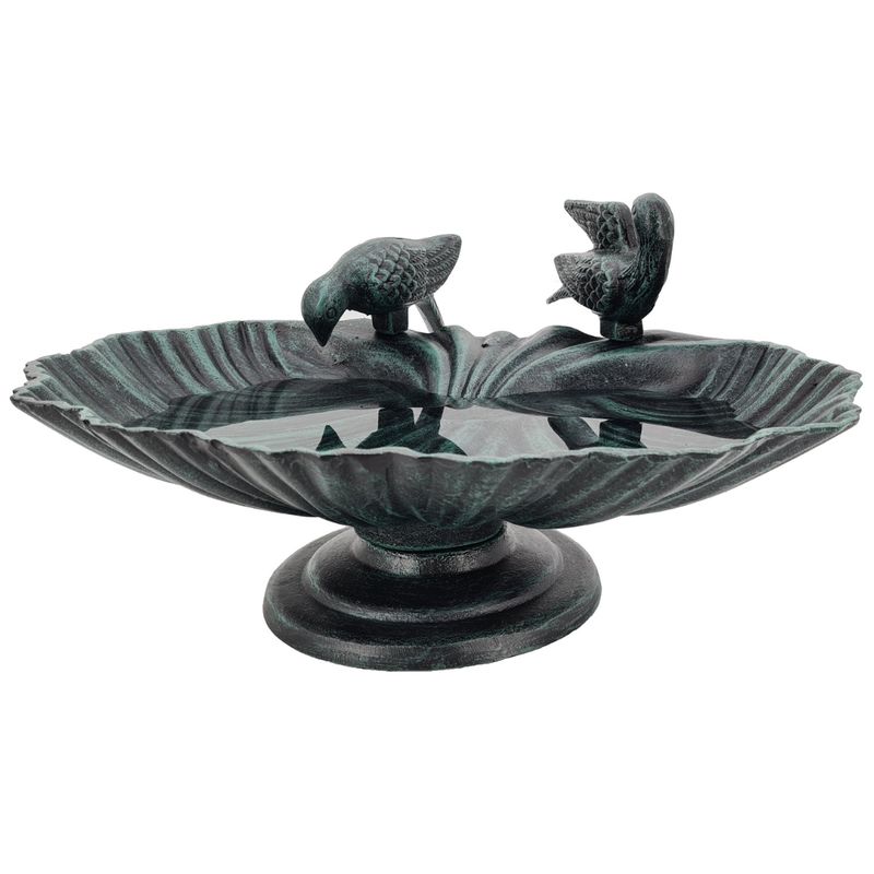 Vogeltränke | Patina-Farbe | 47 cm B