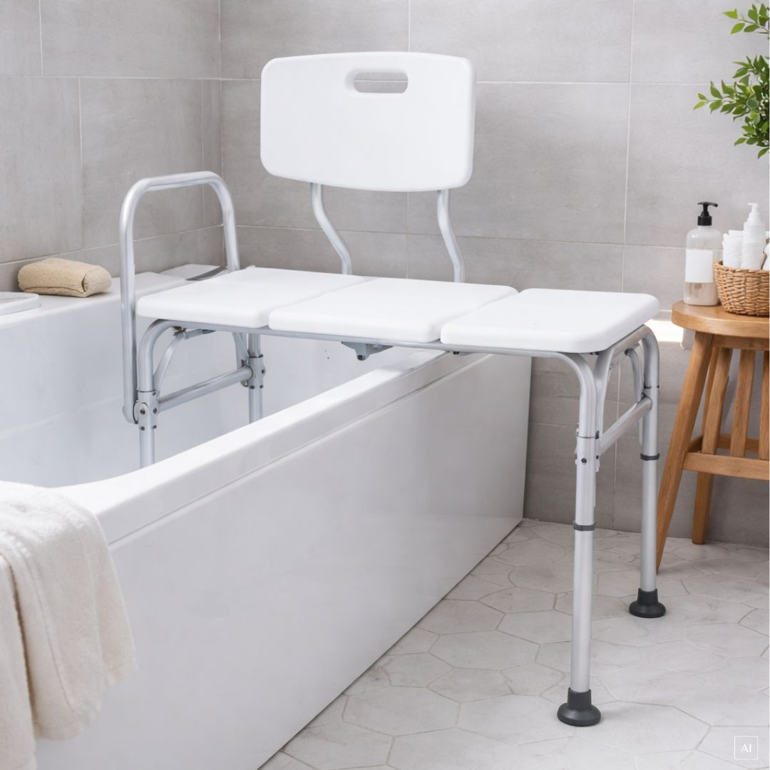 Badewannen-Transferbank | verstellbare Höhe