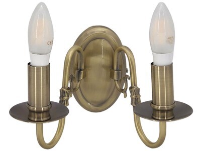 Verleihen Sie Ihren Wänden mit der abc HOME zweiflammigen Wandleuchte (42 cm H) einen stilvollen Akzent!

Elegante Beleuchtung: Die moderne Wandleuchte aus Metall sorgt für eine stimmungsvolle und gleichmäßige Beleuchtung in jedem Raum.

Zwei Lichtquellen: Die beiden E14-Fassungen (max. 40 Watt) ermöglichen die Verwendung von zwei Leuchtmitteln, die für eine optimale Helligkeit sorgen.

Hochwertiges Material: Die Leuchte ist aus robustem Metall gefertigt und garantiert Langlebigkeit und Zuverlässigkeit.

Praktische Details: Die kompakte Größe (50 cm T x 50 cm x 42 cm H) und das geringe Gewicht (0,5 kg) ermöglichen eine einfache Montage.

Spezifikationen:

Marke: abc HOME
Maße: 50 cm T x 50 cm x 42 cm H
Material: Metall
Fassung: 2 x E14, max. 40 Watt
Gewicht: 0,5 kg
Leuchtmittel: Nicht im Lieferumfang enthalten

Keywords: Wandleuchte, zweiflammig, abc HOME, modern, elegant, stimmungsvoll, gleichmäßig, hochwertig, Metall, kompakt, leicht, flexibel, Wohnzimmerlampe, Schlafzimmerlampe, Flurlampe, Geschenkidee