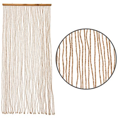 abc HOME – Türvorhang Bambus – Perlenvorhang aus Naturholz – 90x200 cm abc HOME – Türvorhang Bambus – Perlenvorhang aus Naturholz – 90x200 cm