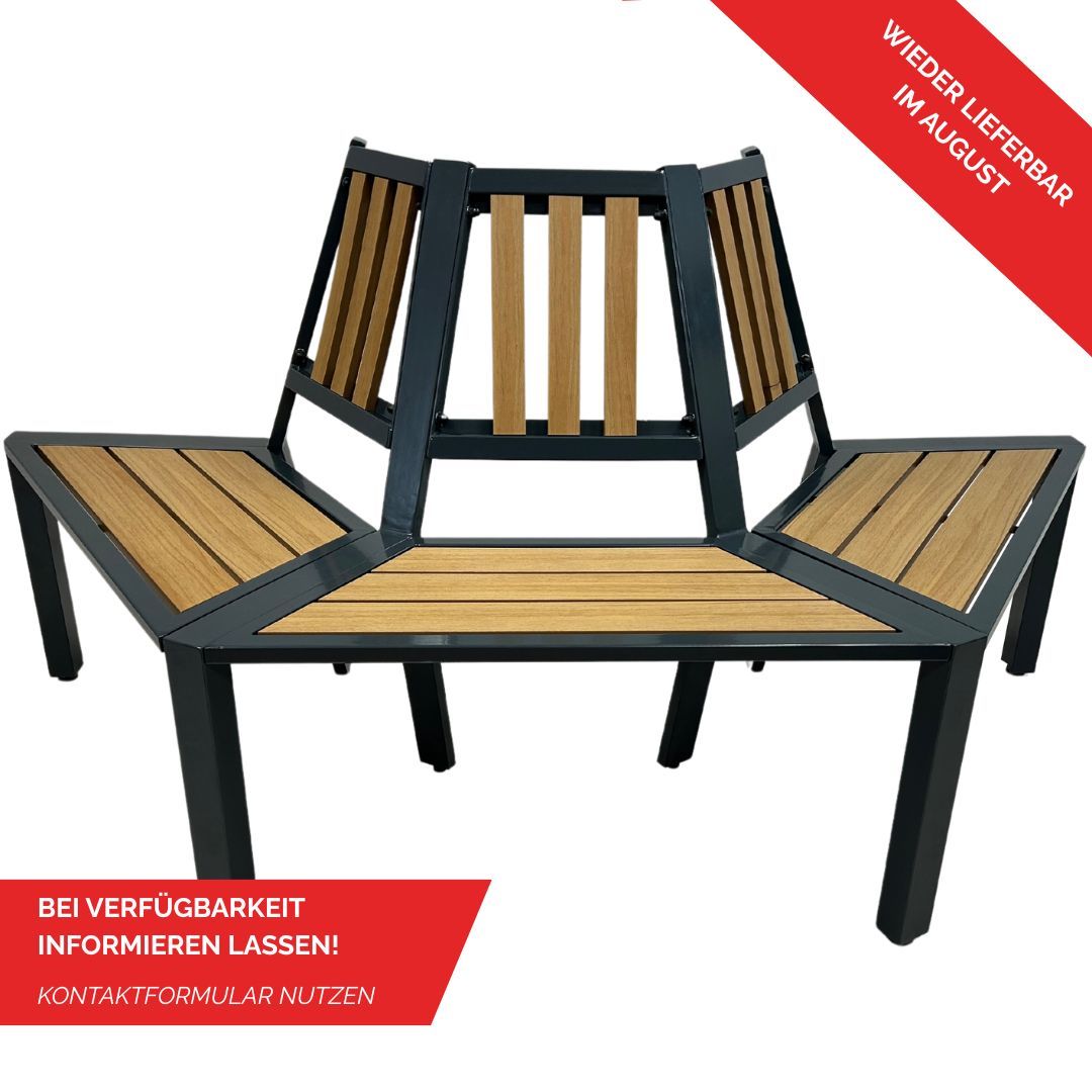 Baumbank | halbrund | erweiterbar