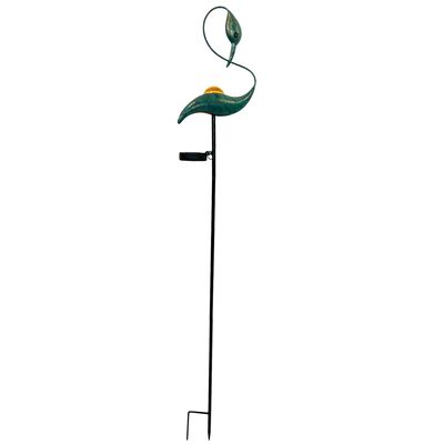 abc HOME – Solar Gartenstecker – Kranich-Design mit Glaskugel – Grün/Gold – 128 cm abc HOME – Solar Gartenstecker – Kranich-Design mit Glaskugel – Grün/Gold – 128 cm