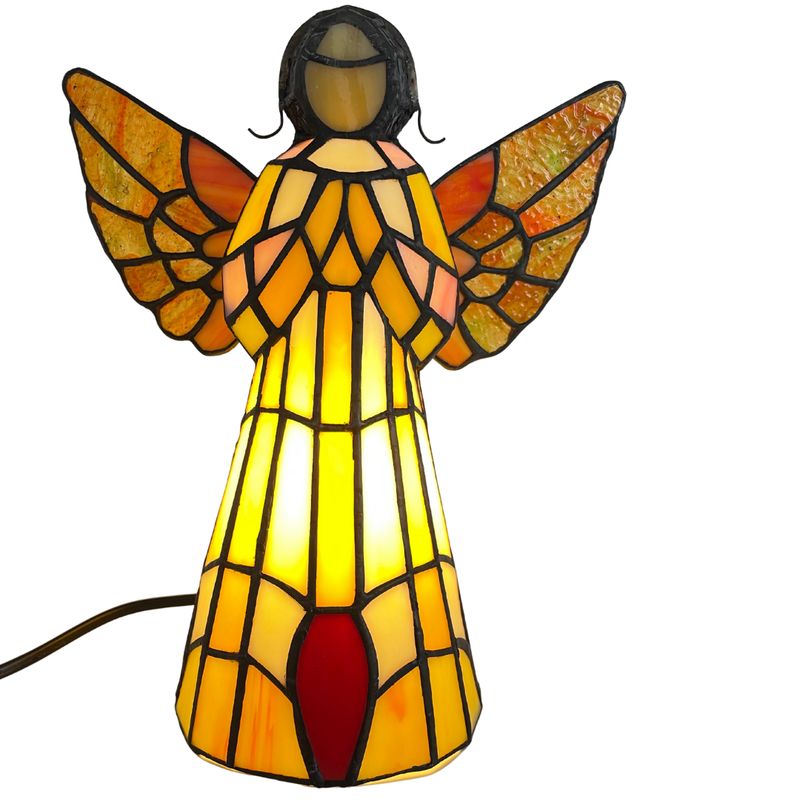 Tiffany Tischleuchte Engel