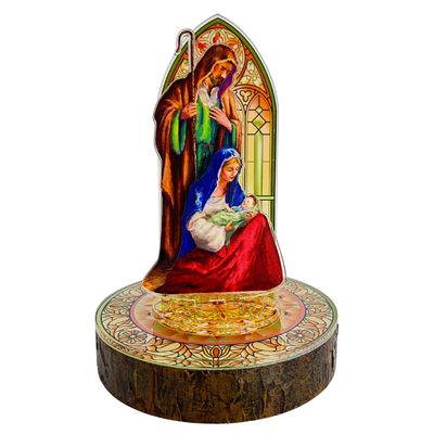 abc HOME – LED Weihnachtsdeko – 20 cm | Krippenszene beleuchtet Batteriebetrieben Kaltweiß abc HOME – LED Weihnachtsdeko – 20 cm | Krippenszene beleuchtet Batteriebetrieben Kaltweiß