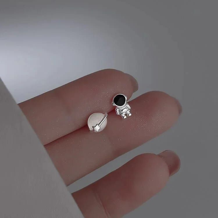 Aritos de Plata Dama