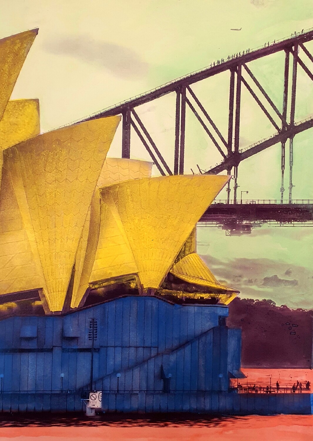 High Quality Print of "Sydney Harbour Icons"