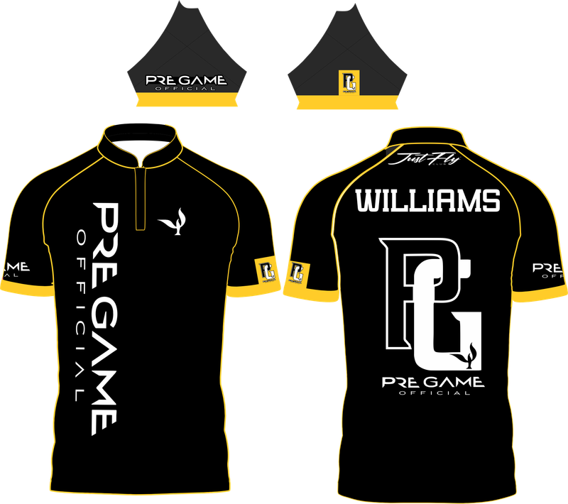 BUILT TO RISE SOLID  - BLK/YELLOW