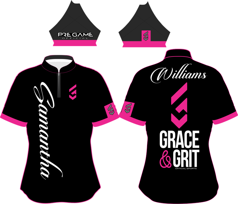 BUILT TO RISE SOLID - BLK/HOT PINK