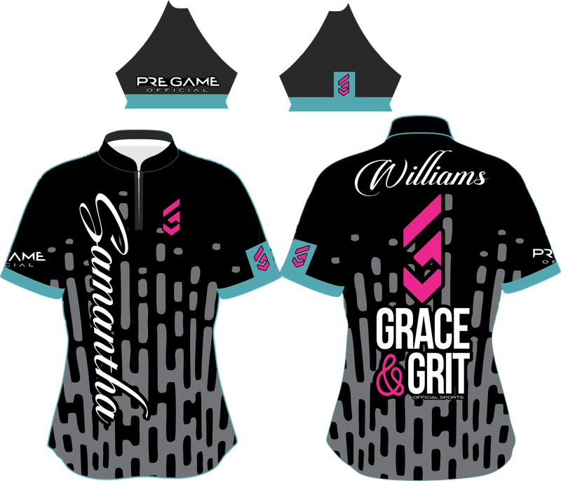 BUILT TO RISE - BLK/GREY/HOT PINK