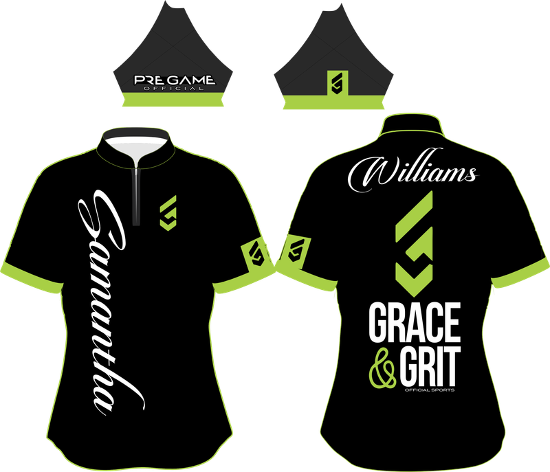 BUILT TO RISE SOLID - BLK/LIME