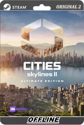 Cities Skylines II PC Steam Offline Ultimate Edition ( Global )
