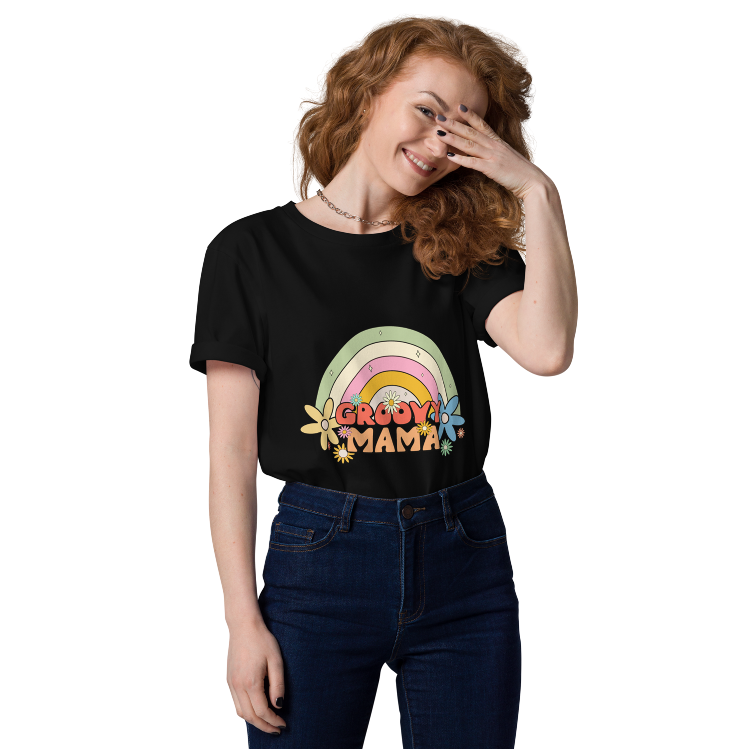 Groovy MAMA Unisex organic cotton t-shirt